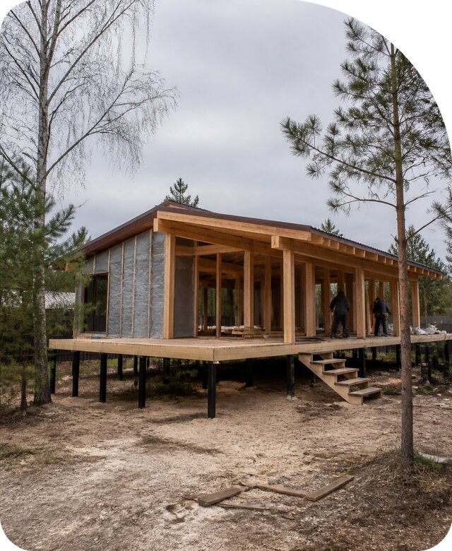 Строительство построек на сваях в Кунгуре от 46152 р | РадиДОМА-Кнг